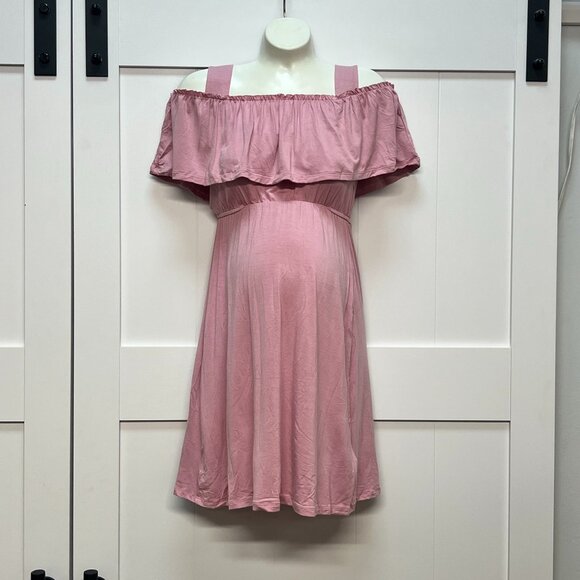 Reagan Nursing Dress Maternity - Picture 1 of 5